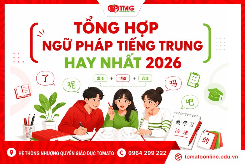 Tổng hợp ngữ pháp tiếng Trung hay nhất 2026 (P2)